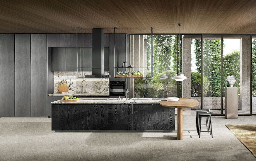 Luxury modern kitchen by Hillstar Construction in Los Angeles